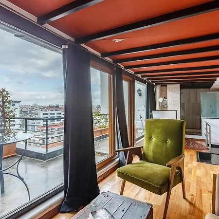 1 Bedroom Dublex With Amazing View Apartment Istanbul